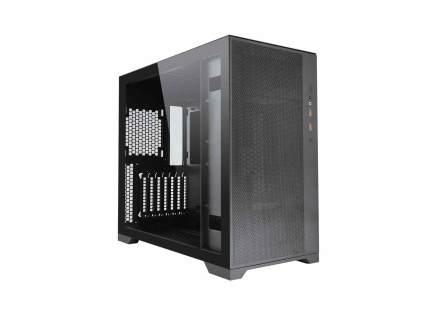 Fortron skříň Midi Tower CMT580, průhledná bočnice, E-ATX, 4 x ventilátor