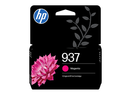 HP 937 Magenta Original Ink Cartridge (800 pages)
