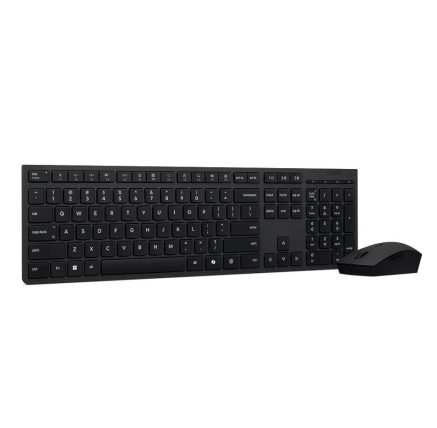 LENOVO klávesnice a myš bezdrátová Professional Wireless Rechargeable Keyboard and Mouse Combo AI - CZ/SK