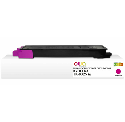 OWA Armor toner pro KYOCERA MITA TASKalfa 2551ci, 12000 stran, TK-8325 M, červená/magenta OWA Armor toner pro KYOCERA MITA TASKalfa 2551ci, 12000 stran, TK-8325 M, červená/magenta