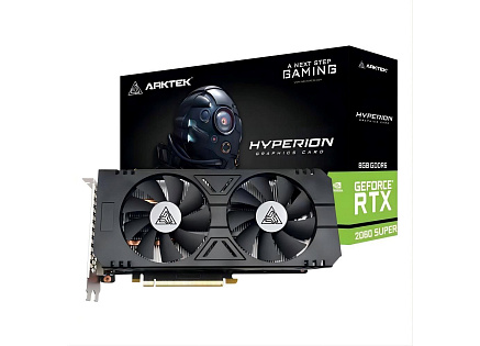 ARKTEK VGA NVIDIA GeForce RTX 2060 Super Hyperion 8GB, RTX 2060 Super, 8GB GDDR6, 1xDP, 1xHDMI, 1xDVI ARKTEK VGA NVIDIA GeForce RTX 2060 Super Hyperion 8GB, RTX 2060 Super, 8GB GDDR6, 1xDP, 1xHDMI, 1xDVI