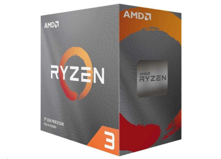CPU AMD RYZEN 3 4100, 4-core, 3.8GHz, 6MB cache, 65W, socket AM4, BOX