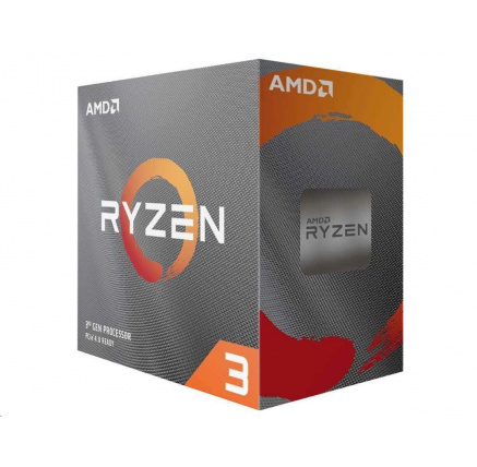 CPU AMD RYZEN 3 4100, 4-core, 3.8GHz, 6MB cache, 65W, socket AM4, BOX CPU AMD RYZEN 3 4100, 4-core, 3.8GHz, 6MB cache, 65W, socket AM4, BOX