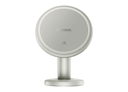 Baseus C01 magnetický držák do auta (na palubní desku), krémově bílá