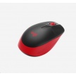 Logitech Wireless Mouse M190 Full-Size, red