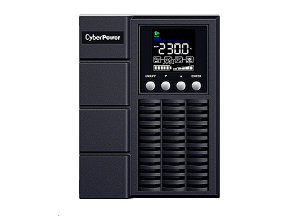 BAZAR - CyberPower Main Stream OnLine S UPS 1000VA/900W, Tower, IEC C13 (1), SCHUKO (2) - předváděcí BAZAR - CyberPower Main Stream OnLine S UPS 1000VA/900W, Tower, IEC C13 (1), SCHUKO (2) - předváděcí