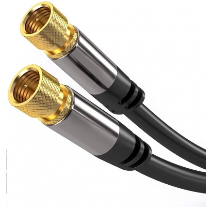 PREMIUMCORD kabel, satelitní anténní F male - F male (135 dB) 4x stíněný 3m PREMIUMCORD kabel, satelitní anténní F male - F male (135 dB) 4x stíněný 3m