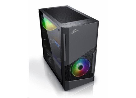 EVOLVEO M5, case mATX, průhledná bočnice, černá