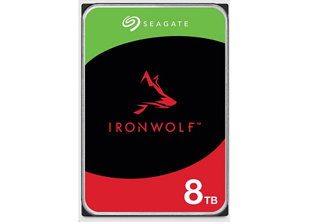 SEAGATE HDD 8TB IRONWOLF (NAS), 3.5", SATAIII, 7200 RPM, Cache 256MB, CMR