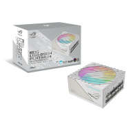 BAZAR - ASUS zdroj ROG Loki SFX-L 850W White Edition, 80+ Platinum, ARGB (Bez příslušenství)