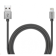 ADATA Sync & Charge Lightning kabel - USB A 2.0, 100cm, hliníková, titan