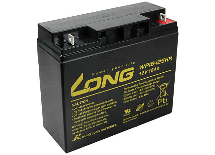 Long 12V 18Ah olověný akumulátor HighRate F3 Long 12V 18Ah olověný akumulátor HighRate F3