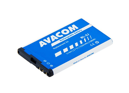 AVACOM baterie do mobilu Nokia 5230, 5800, X6 Li-Ion 3,7V 1320mAh (náhrada BL-5J)