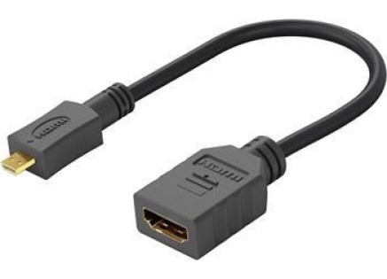 PremiumCord Flexi adaptér HDMI Typ A samice - micro HDMI Typ D samec pro ohebné zapojení PremiumCord Flexi adaptér HDMI Typ A samice - micro HDMI Typ D samec pro ohebné zapojení