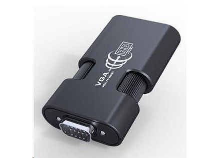PREMIUMCORD Převodník - VGA+audio elektronický konvertor na rozhraní HDMI PREMIUMCORD Převodník - VGA+audio elektronický konvertor na rozhraní HDMI