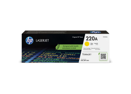 HP 220A Yellow Original LaserJet Toner Cartridge (1,800 pages)