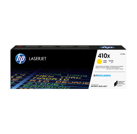 HP 410X Yellow LJ Toner Cart, CF412X (5,000 pages) HP 410X Yellow LJ Toner Cart, CF412X (5,000 pages)