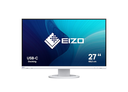 EIZO MT 27" EV2720S-WT FlexScan, IPS, 2560x1440, 350nit, 1500:1, 5ms, USB-C, DisplayPort, HDMI, USB, Repro, Bílý