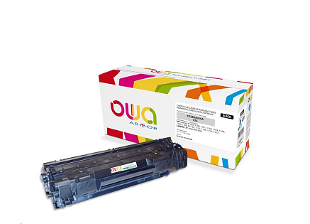 OWA Armor toner pro HP Laserjet P1002, 1100, 1102, M1130, 1132, 1136,  1210, 1212, 1600 Stran, CE285A, černá/black