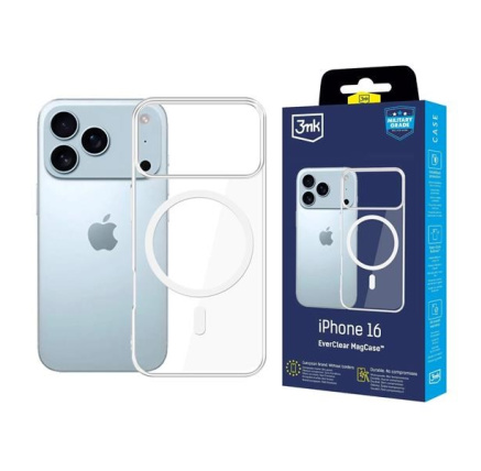 3mk ochranný kryt EverClear Magcase pro Apple iPhone 17 Pro Max 3mk ochranný kryt EverClear Magcase pro Apple iPhone 17 Pro Max