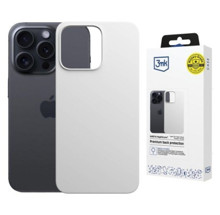 3mk ochranný kryt HARDY MagSilicone pro Apple iPhone 13 Pro Silver-White 3mk ochranný kryt HARDY MagSilicone pro Apple iPhone 13 Pro Silver-White