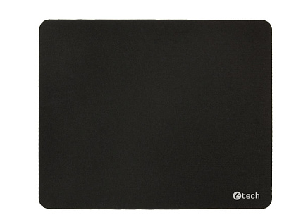 C-TECH Podložka pod myš MP-03BK, textilní, 220x180mm, černá