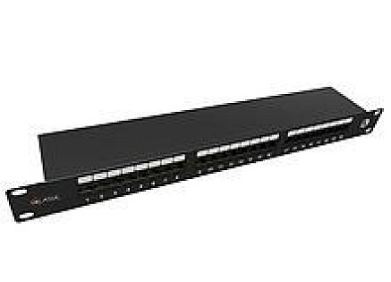 Solarix Patch panel Solarix 24 x RJ45 CAT5E STP 1U SX24-5E-STP-BK-N Solarix Patch panel Solarix 24 x RJ45 CAT5E STP 1U SX24-5E-STP-BK-N