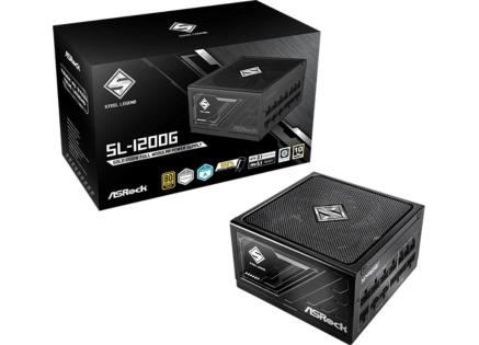 ASROCK zdroj SL-1200G,1200W, 80Plus Gold, 135 mm, ATX 3.1 ASROCK zdroj SL-1200G,1200W, 80Plus Gold, 135 mm, ATX 3.1