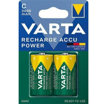 Varta LR14/2BP 3000 mAh Ready to use (Blistr 2ks) Varta LR14/2BP 3000 mAh Ready to use (Blistr 2ks)