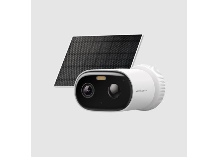 MERCUSYS MC410 KIT venkovní kamera, solární panel (2MP, 2K HD, 1296p, IR 10m, WiFi, micro SD card, IP65)