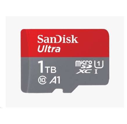 SanDisk Micro SDXC karta 1,5TB Ultra (150 MB/s, A1 Class 10 UHS-I) + adaptér