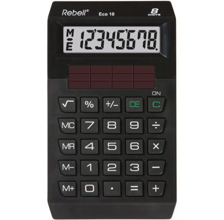 REBELL kalkulačka - RE-ECO 10 BX