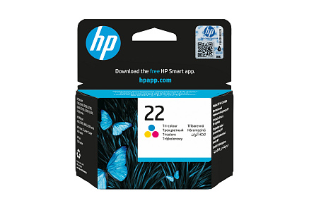 HP 22 Tri-color Ink Cart, 5 ml, C9352AE (165 pages) HP 22 Tri-color Ink Cart, 5 ml, C9352AE (165 pages)