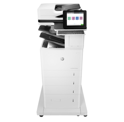 HP LaserJet Enterprise Flow MFP M635z (A4, 61ppm, USB, ethernet, Print/Scan/Copy, Duplex, HDD, Fax, Tray)