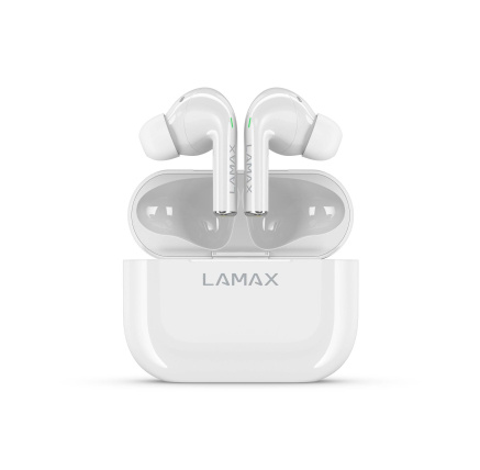 LAMAX Clips1 špuntová sluchátka - bílé