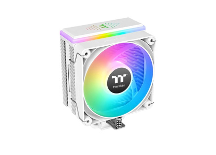 THERMALTAKE Chladič CPU Astria 400 ARGB, 1x120mm, LGA1851, AM5, bílá