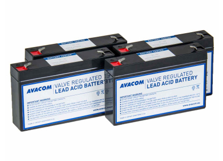 AVACOM AVA-RBP04-06070-KIT - baterie pro UPS CyberPower, EATON, Effekta AVACOM AVA-RBP04-06070-KIT - baterie pro UPS CyberPower, EATON, Effekta