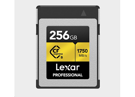 Lexar CFexpress Pro Gold R1750/W1500 256GB