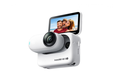 Insta360 GO 3S - 64GB miniaturní magnetická akční kamera, bílá Insta360 GO 3S - 64GB miniaturní magnetická akční kamera, bílá