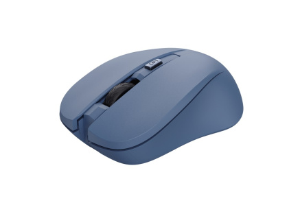 TRUST myš Mydo tichá bezdrátová myš, optická, USB, modrá TRUST myš Mydo tichá bezdrátová myš, optická, USB, modrá