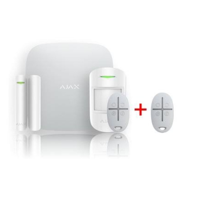 Ajax  StarterKit 4G white + SpaceControl white - ZDARMA