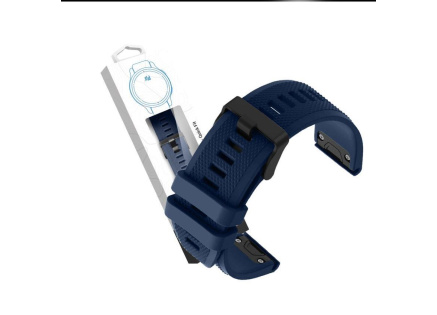 RhinoTech řemínek pro Garmin QuickFit sportovní silikonový 22mm tmavě modrý RhinoTech řemínek pro Garmin QuickFit sportovní silikonový 22mm tmavě modrý