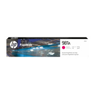 HP 981A Magenta Original PageWide Cartridge (6,000 pages)