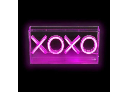 2Kids Toys LED NEON LIGHT lampička XOXO