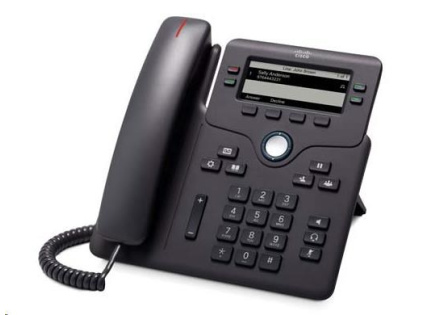 Cisco CP-6851-3PCC-K9=, VoIP telefon, 4line, 2x10/100/1000, displej, PoE, MPP. bez adaptéru Cisco CP-6851-3PCC-K9=, VoIP telefon, 4line, 2x10/100/1000, displej, PoE, MPP. bez adaptéru
