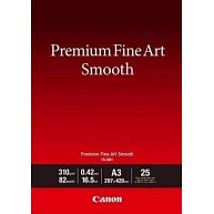 Canon fotopapír Premium Fine Art Smooth, FA-SM2, matný, A3+, 310 g/m, 25 ks