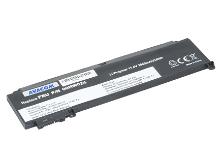 AVACOM baterie pro Lenovo ThinkPad T460s Li-Pol 11,4V 2065mAh 24Wh AVACOM baterie pro Lenovo ThinkPad T460s Li-Pol 11,4V 2065mAh 24Wh