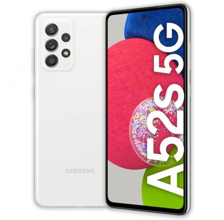 Samsung Galaxy A52s (A528), 128 GB, 5G, EU, bílá
