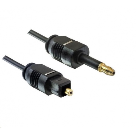 PREMIUMCORD Kabel 3,5mm mini Toslink - Toslink, OD:2.2mm, délka 1m PREMIUMCORD Kabel 3,5mm mini Toslink - Toslink, OD:2.2mm, délka 1m