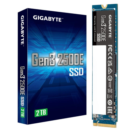 GIGABYTE SSD 2TB AORUS 2500E, M.2 2280, PCI Gen3 NVMe